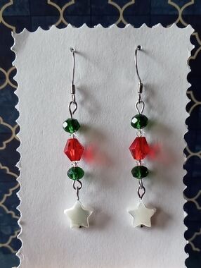 "Christmas Star" Earrings